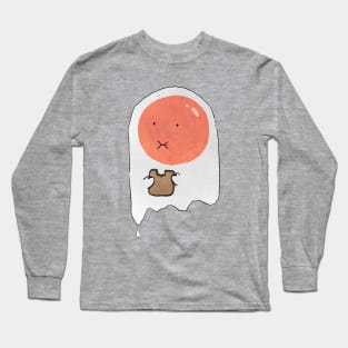 Breakfast Ghost Long Sleeve T-Shirt